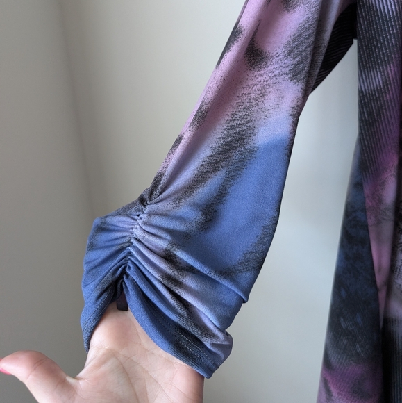 Clara Sun Woo Abstract Animal Print Tunic Size XL - Picture 3 of 5